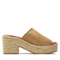 Klapki Toni Pons. Żółte espadryle damskie Toni Pons, bez wzorów, bez obcasa, bez zapięcia. Za 303.99 zł.