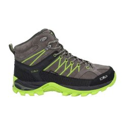Buty trekkingowe męskie CMP Rigel Mid WP. Zielone trekkingi męskie CMP, outdoorowe. Za 394.50 zł.