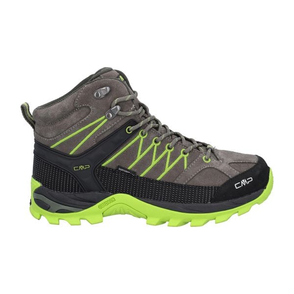 Buty trekkingowe męskie CMP Rigel Mid WP. Brązowe trekkingi męskie CMP, outdoorowe. Za 366.66 zł.