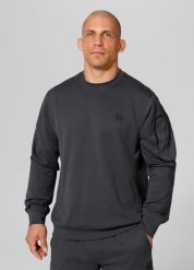 Bluza męska Pitbull Explorer. Zielone bluzy męskie PITBULL, na lato, m, bez wzorów, z elastanu, bez kaptura. Za 229.00 zł.