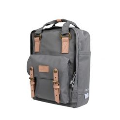 Plecak na laptopa Doughnut Macaroon Reborn Series - grey. Szare plecaki damskie Doughnut, bez wzorów. Za 281.99 zł.