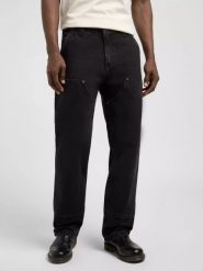 MĘSKIE SPODNIE LEE DOUBLE KNEE CARPENTER NO BREAK 112370735. Spodnie materiałowe męskie Lee, l, bez wzorów, z jeansu. Za 219.99 zł.