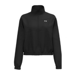 Damska kurtka zapinana na zamek Under Armour Rival. Białe kurtki damskie Under Armour, m, bez wzorów, z materiału, z kapturem. Za 308.80 zł.