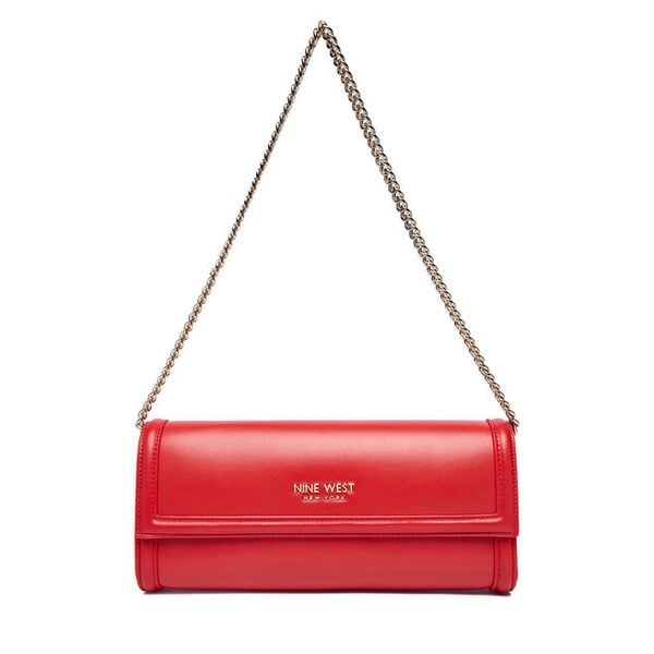 Torebka Nine West. Czerwone torebki do ręki damskie Nine West, bez wzorów, wizytowe, bez dodatków. Za 100.99 zł.
