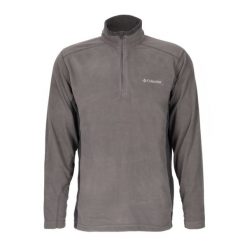 Bluza polarowa męska Columbia Klamath Range II. Szare bluzy męskie Columbia, l, bez wzorów, z polaru, bez kaptura, trekkingowe. Za 96.99 zł.
