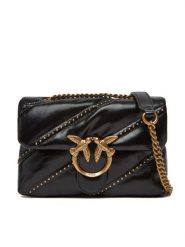 PINKO Torebka Love Puff Mini CL PE 25 PLTT 100039 A26T Czarny. Czarne torebki do ręki damskie Pinko, bez wzorów, ze skóry, bez dodatków. Za 1,319.00 zł.