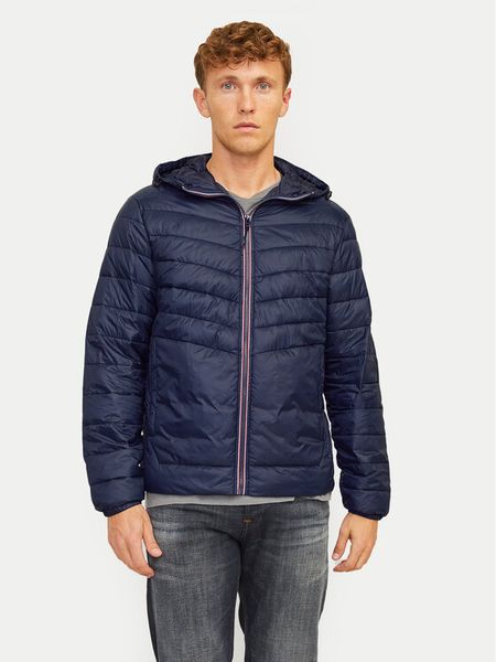 Jack & Jones Kurtka zimowa Sprint 12258441 Granatowy Regular Fit. Niebieskie kurtki męskie Jack & Jones, na zimę, l, bez wzorów, z syntetyku, bez kaptura. Za 139.99 zł.