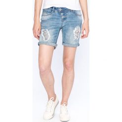 Rock Angel - Szorty. Szare szorty damskie Rock Angel, z bawełny, casualowe. W wyprzedaży za 119.90 zł.