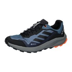 Buty techniczne adidas Terrex Trailrider GTX czarne. Czarne buty sportowe męskie Adidas, z gore-texu, bez zapięcia, do biegania, adidas terrex, gore-tex. Za 579.85 zł.