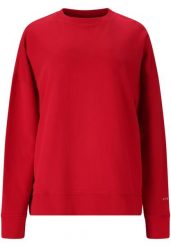 Bluza damska Athlecia Breslin. Czerwone bluzy damskie Athlecia, l, bez wzorów, z bawełny, bez kaptura, na fitness i siłownię. Za 214.15 zł.