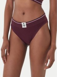 Tommy Hilfiger Figi klasyczne UW0UW06064 Bordowy. Czerwone figi damskie Tommy Hilfiger, s, bez wzorów, z bawełny. Za 119.99 zł.