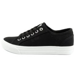 Buty Lee Cooper LCW-25-02-3337L czarne. Czarne trampki i tenisówki damskie bez wzorów, z gumy, klasyczne, bez zapięcia. Za 171.45 zł.