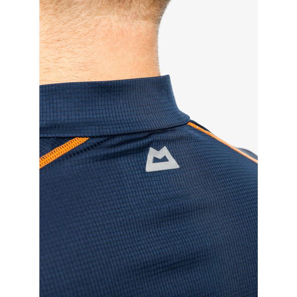 Koszulka longsleeve męska Mountain Equipment Ignis LS Zip Tee. Niebieskie bluzki z długim rękawem męskie MOUNTAIN EQUIPMENT, m, bez wzorów, bez kołnierzyka. Za 209.99 zł.