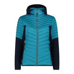 Kurtka damska turystyczna CMP 35Z6296. Niebieskie kurtki damskie CMP, xs, bez wzorów, bez kaptura. W wyprzedaży za 502.00 zł.