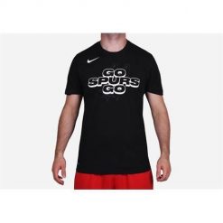 Koszulka sportowa męska Nike Nba San Antonio Spurs Mantra. Czarne koszulki sportowe męskie Nike, m, bez wzorów, bez kołnierzyka, bez ramiączek. Za 119.00 zł.