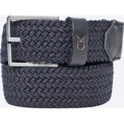 Calvin Klein Jeans - Pasek. Szare paski damskie Calvin Klein Jeans, w paski, z bawełny. W wyprzedaży za 129.90 zł.