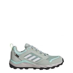 Buty do biegania męskie adidas Tracerocker 2.0 GORE-TEX. Białe buty sportowe męskie Adidas, z gore-texu, bez zapięcia, do biegania, gore-tex. Za 500.75 zł.