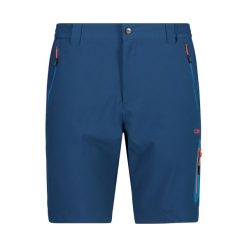 Spodenki męskie turystyczne CMP 33T5497. Niebieskie krótkie spodenki sportowe męskie CMP, m, bez wzorów, trekkingowe. Za 276.00 zł.
