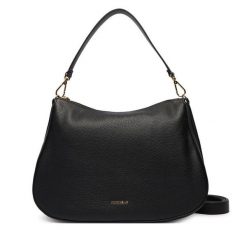 Torebka Coccinelle. Czarne torebki do ręki damskie Coccinelle, bez wzorów, klasyczne, bez dodatków. Za 1,399.00 zł.