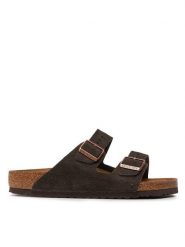 Birkenstock Klapki Arizona Bs 0951311 Brązowy. Brązowe klapki męskie Birkenstock, ze skóry. Za 369.99 zł.
