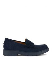 Geox Loafersy D Spherica Ec1 B D65DKB 00022 C4692 Granatowy. Niebieskie mokasyny damskie Geox, ze skóry. Za 509.99 zł.