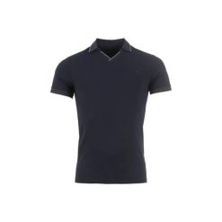 Koszulka polo do jazdy konnej Cavallo Pique. Czarne koszulki polo męskie CAVALLO, na lato, m, bez wzorów, z bawełny, bez kołnierzyka, bez ramiączek, do jazdy konnej. Za 347.00 zł.