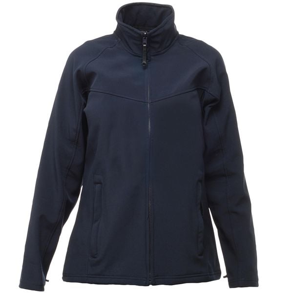 Damski Softshell Uproar. Niebieskie kurtki damskie Regatta, xs, bez wzorów, z softshellu, bez kaptura. Za 207.99 zł.
