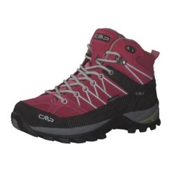 Damskie buty trekkingowe CMP Rigel Waterproof. Czerwone trekkingi damskie CMP. W wyprzedaży za 399.99 zł.