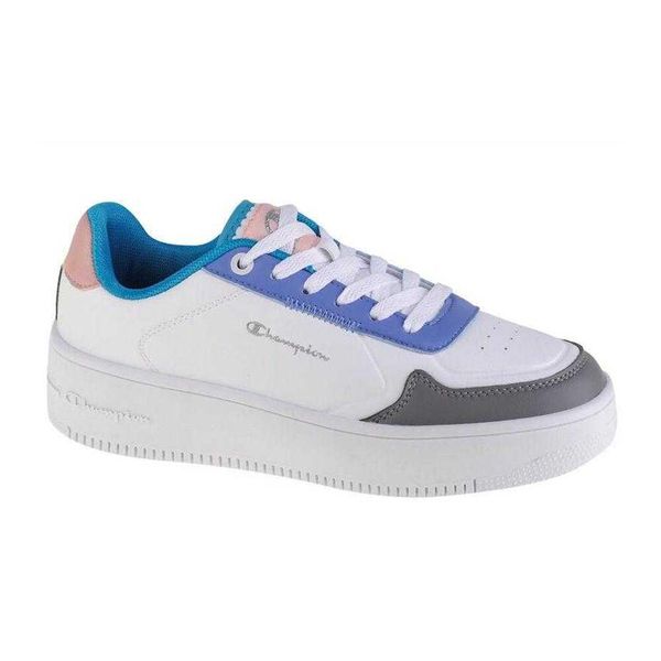 Buty Treningowe Damskie Rebound Platform. Białe obuwie sportowe damskie Champion, bez wzorów, z gumy, trekkingowe. Za 253.99 zł.