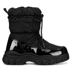 Śniegowce DeeZee. Czarne śniegowce dziewczęce DeeZee, bez zapięcia. Za 149.99 zł.