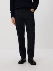 Jeansy straight - granatowy. Niebieskie jeansy męskie Reserved. Za 159.99 zł.
