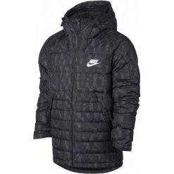 Nike Kurtka Zimowa M Nsw Dwn Fill Jkt Hd Aop Ssnl L. Brązowe kurtki sportowe męskie Nike, na zimę, z materiału. W wyprzedaży za 499.00 zł.