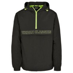 Kurtka Urban Classics contrast. Czarne kurtki męskie Urban Classics, m, bez wzorów, bez kaptura. Za 244.50 zł.