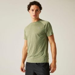 Koszulka Accelerate Mens Active. Zielone koszulki sportowe męskie Dare 2b, s, bez wzorów, z tkaniny, bez kołnierzyka, bez ramiączek, trekkingowe. Za 69.99 zł.