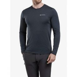 Bluza termoaktywna męska Montane Dart Long Sleeve T-Shirt. Czarne bluzy męskie Montane, m, bez wzorów, bez kaptura. Za 135.99 zł.