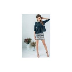 SPÓDNICA AZTECKA. Żółte spódnice damskie Klaudyna cerklewicz fashion, z haftami, retro. Za 289.00 zł.