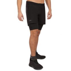 Szorty Kilpi Braga. Czarne buty sportowe męskie Kilpi, bez zapięcia, na fitness i siłownię. Za 153.53 zł.