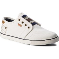 Tenisówki WRANGLER - Mitos Elastic WM181002 White 51. Półbuty na co dzień męskie marki Wrangler. W wyprzedaży za 159.00 zł.