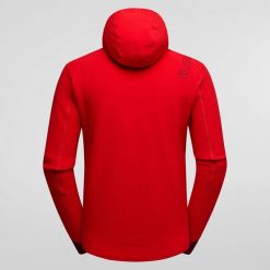 Polarowa kurtka z kapturem La Sportiva Bristen. Szare kurtki męskie La Sportiva, l, bez wzorów, z polaru, z kapturem. Za 793.00 zł.