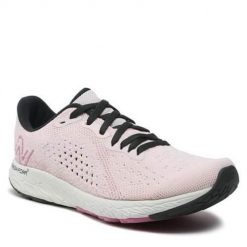 Buty do biegania damskie New Balance WTMPOCB2. Czerwone obuwie sportowe damskie New Balance, bez wzorów, z materiału, do biegania. Za 332.00 zł.
