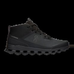 Obuwie trekkingowe On Cloudroam Waterproof Noir. Czarne trekkingi damskie On, do biegania. Za 945.90 zł.