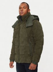 Save The Duck Kurtka zimowa D30942M VELY19 Zielony Regular Fit. Zielone kurtki męskie SAVE THE DUCK, na zimę, l, bez wzorów, z syntetyku, bez kaptura. Za 1,259.00 zł.
