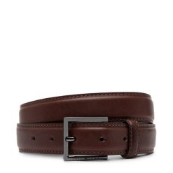 Pasek Męski Tommy Hilfiger. Brązowe paski damskie Tommy Hilfiger, bez wzorów. Za 139.99 zł.