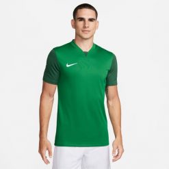 Koszulka treningowa męska Nike Trophy V Jsy. Białe koszulki sportowe męskie Nike, m, bez wzorów, z materiału, bez kołnierzyka, bez ramiączek, do piłki nożnej. Za 139.05 zł.