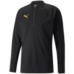 Bluza Męska Individual Final Quarter Zip. Czarne bluzy męskie Puma, m, bez wzorów, bez kaptura. Za 221.99 zł.