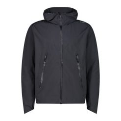 Kurtka nieprzemakalna z stałym kapturem CMP. Brązowe kurtki męskie CMP, bez wzorów, sportowe. Za 388.60 zł.