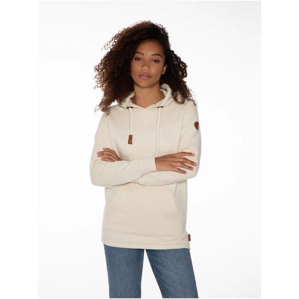 Bluza damska PROTEST NXG IMKE hoody. Brązowe bluzy damskie Protest, m, z aplikacjami, z bawełny, z kapturem. Za 220.92 zł.