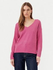 ONLY Sweter Rica 15224360 Różowy Regular Fit. Czerwone swetry damskie Only, xs, bez wzorów, z syntetyku, bez kołnierzyka, bez ramiączek, bez kaptura. Za 99.99 zł.