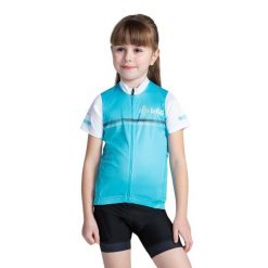 Dziewczęca koszulka kolarska Kilpi CORRIDOR-JG. Niebieskie t-shirty i topy dla dziewczynek Kilpi, bez wzorów, z poliesteru, bez ramiączek. Za 153.53 zł.