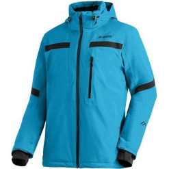 Kurtka narciarska Maier Sports Lanciano. Niebieskie kurtki męskie Maier Sports, l, bez wzorów, z materiału, długie, bez kaptura, narciarskie. Za 1,065.00 zł.